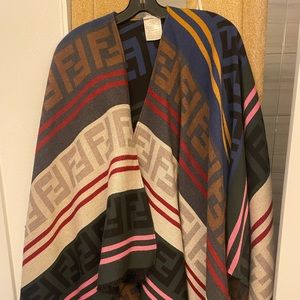 Fendi poncho